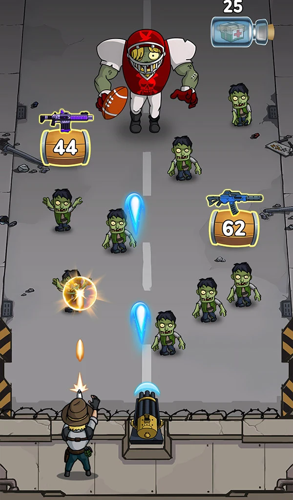 Zombie War Idle Defense Game screenshot